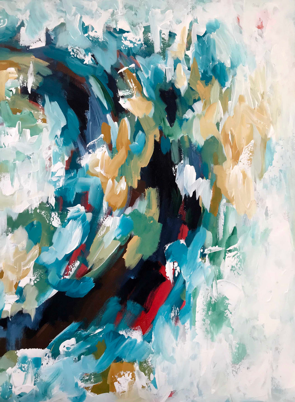 The Unwritten Rules - 152x102 cm - Original Painting-OmarObaid.com