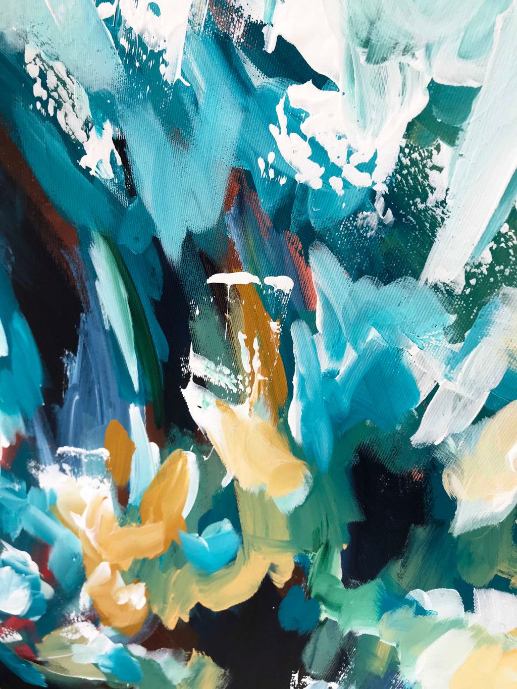 The Unwritten Rules - 152x102 cm - Original Painting-OmarObaid.com