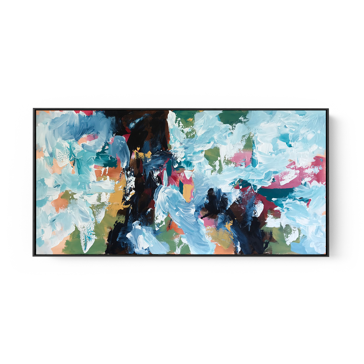 The Uncertain Path Part 1 - 102x50 cm - Original Painting
