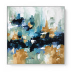 Flashback - 102x102 cm - Original Painting