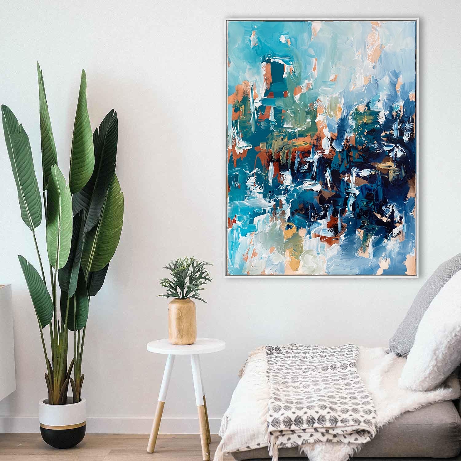 Time Has Stopped 2 - 100x76 cm - Original Painting
