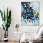 Time Has Stopped 1 - 100x76 cm - Original Painting