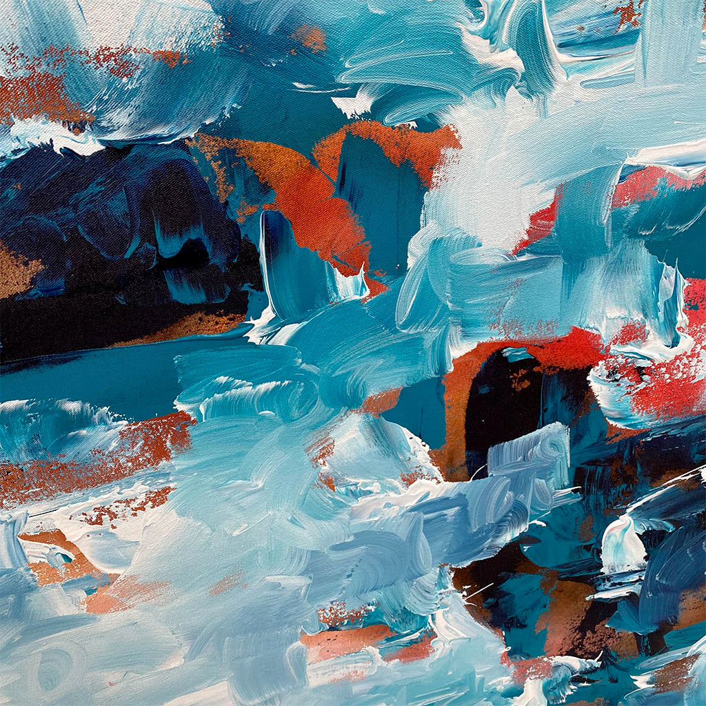 Time Is Lost - 150x76 cm - Original Painting