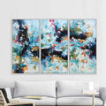 The Uncertain Path - 150x102 cm - Triptych Original Paintings
