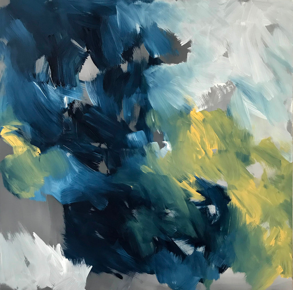 Turning Tide - 102x102 cm - Original Painting