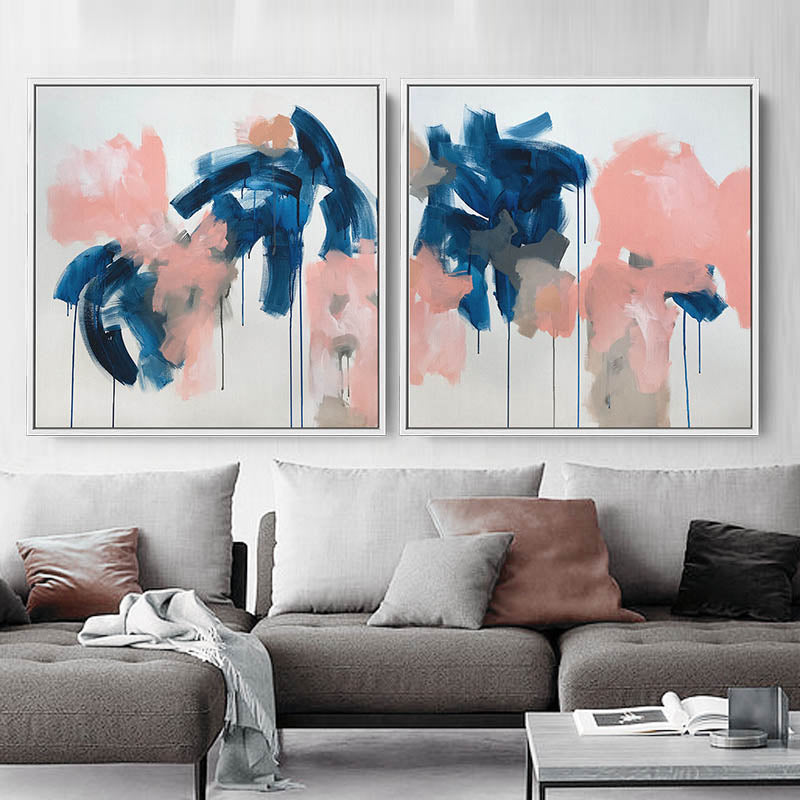 Shards Of Light - 204x102 cm - Diptych Original Paintings