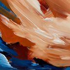 Untamed - 102x102 cm - Original Painting