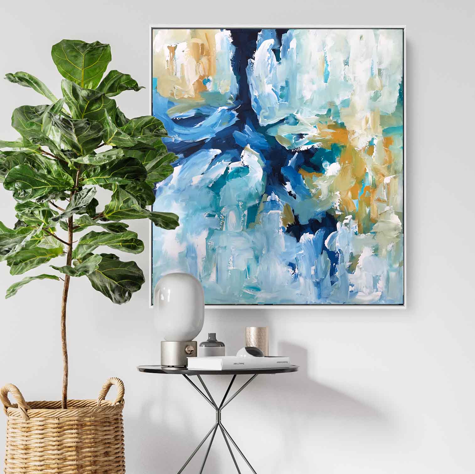 When The Moment Comes Part 1 - 92x102 cm - Original Painting