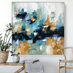 Flashback - 102x102 cm - Original Painting