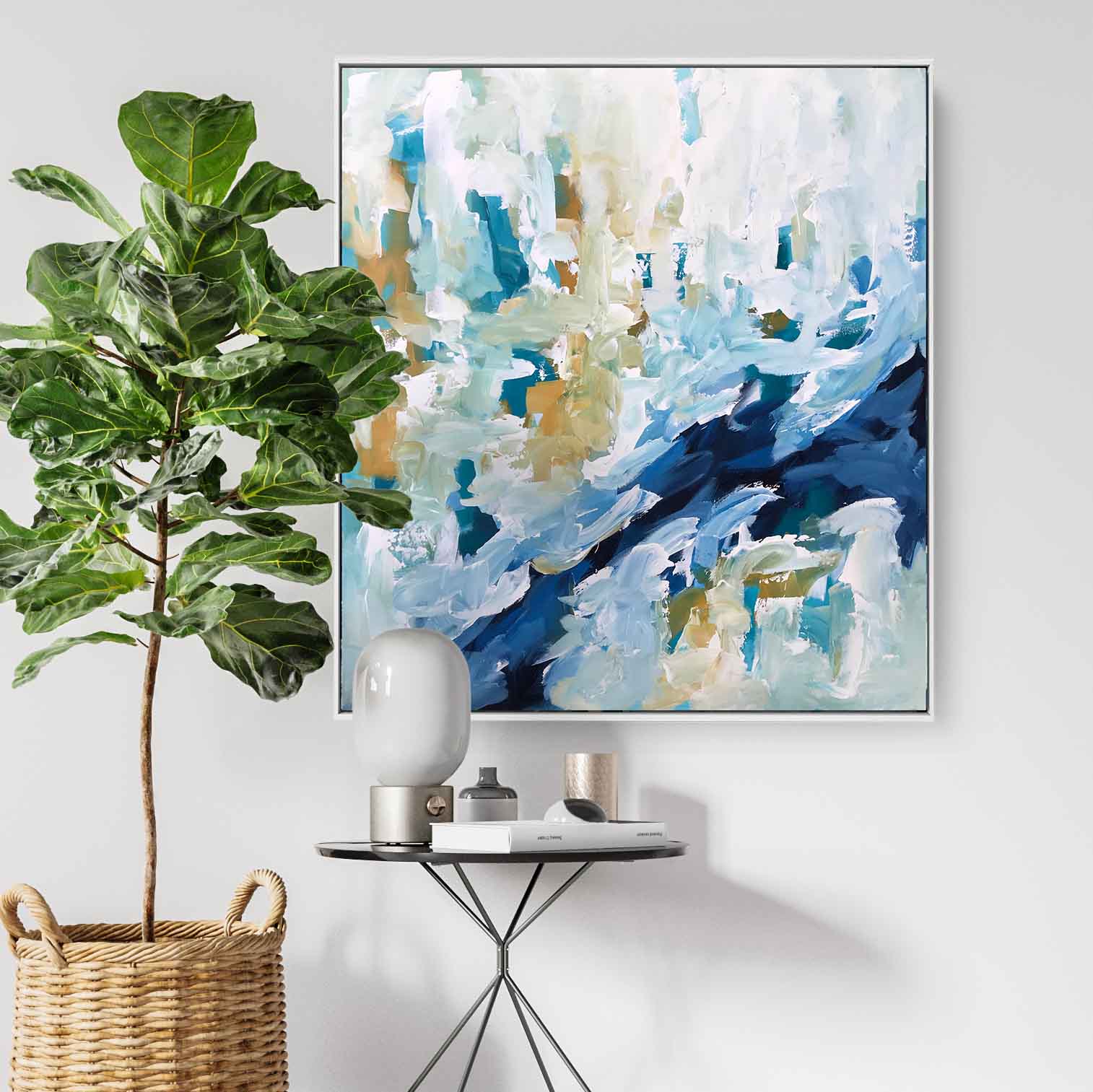 When The Moment Comes Part 2 - 92x102 cm - Original Painting