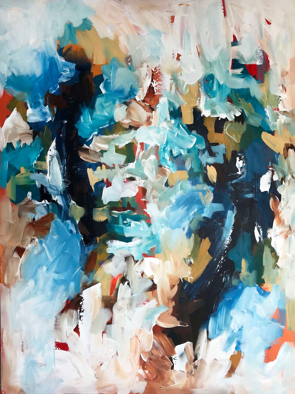 The Last Trance - 90x122 cm - Original Painting-OmarObaid.com