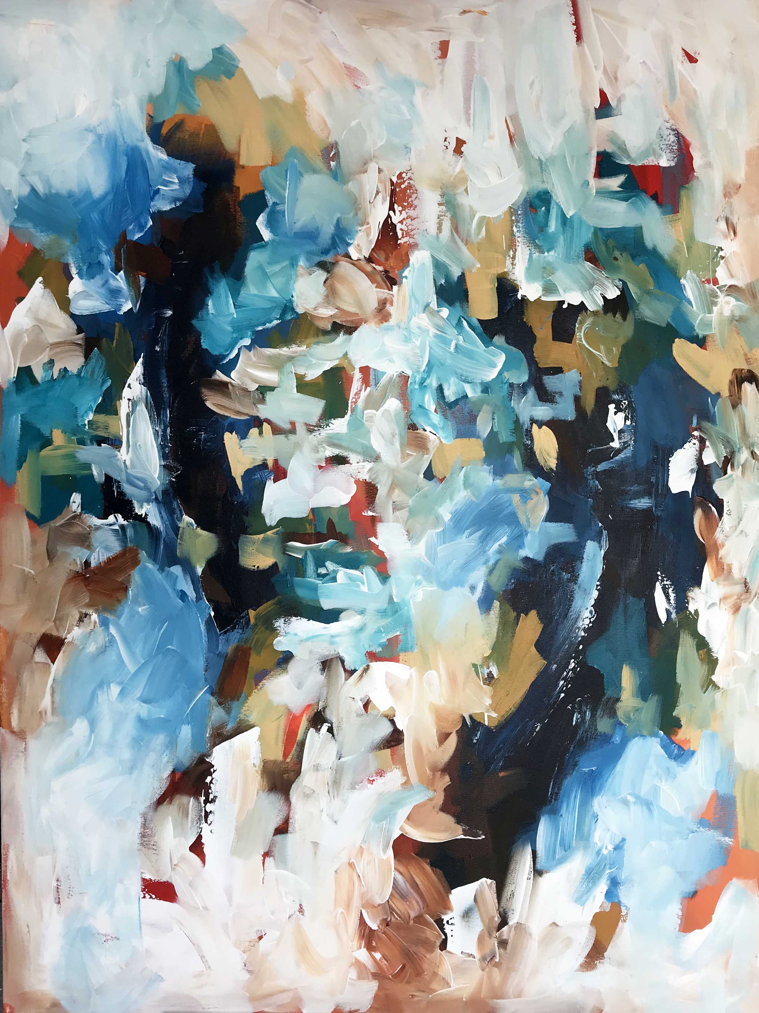 The Last Trance - 90x122 cm - Original Painting-OmarObaid.com