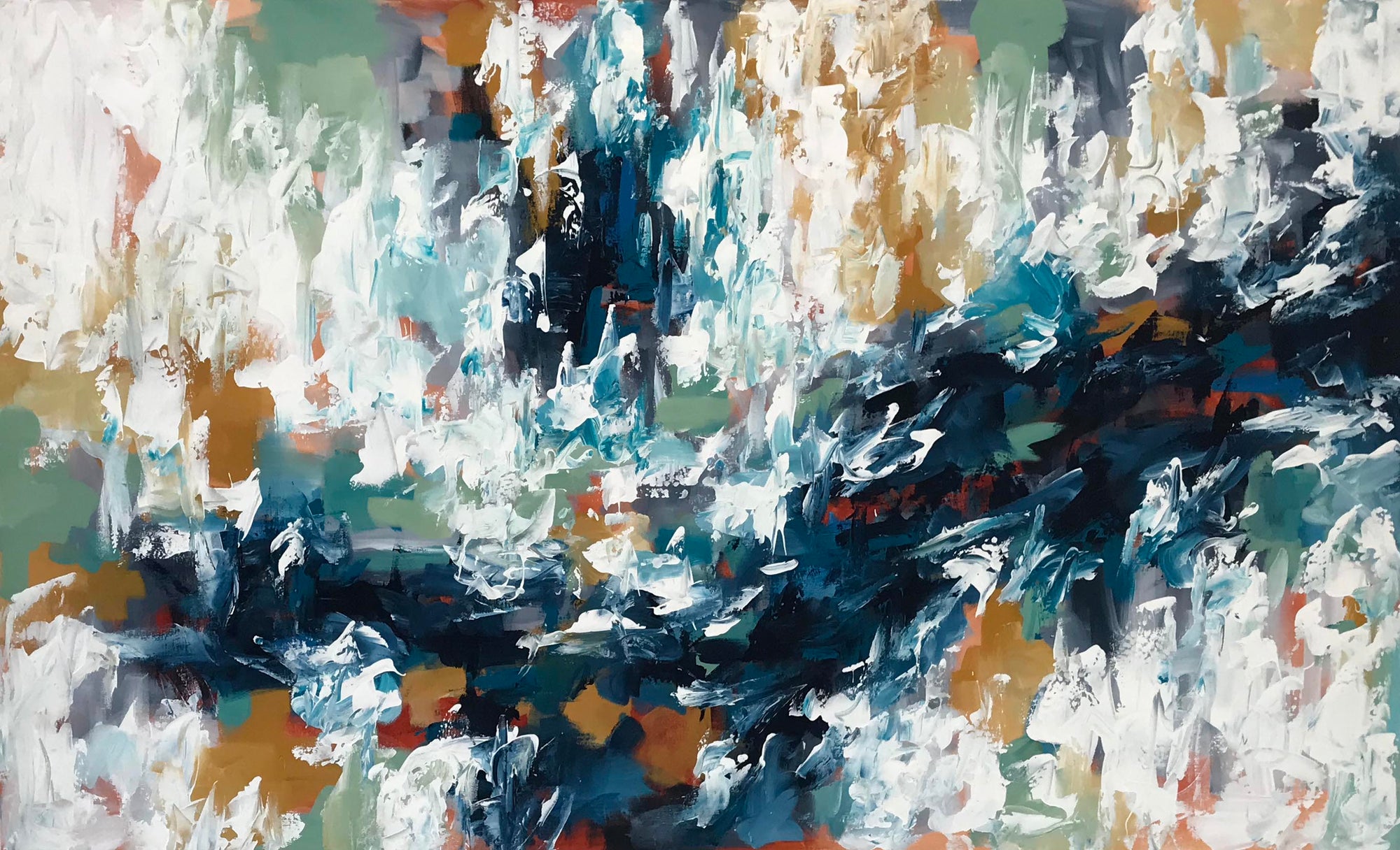 Where It All Began 2 - 152x90 cm - Original Painting