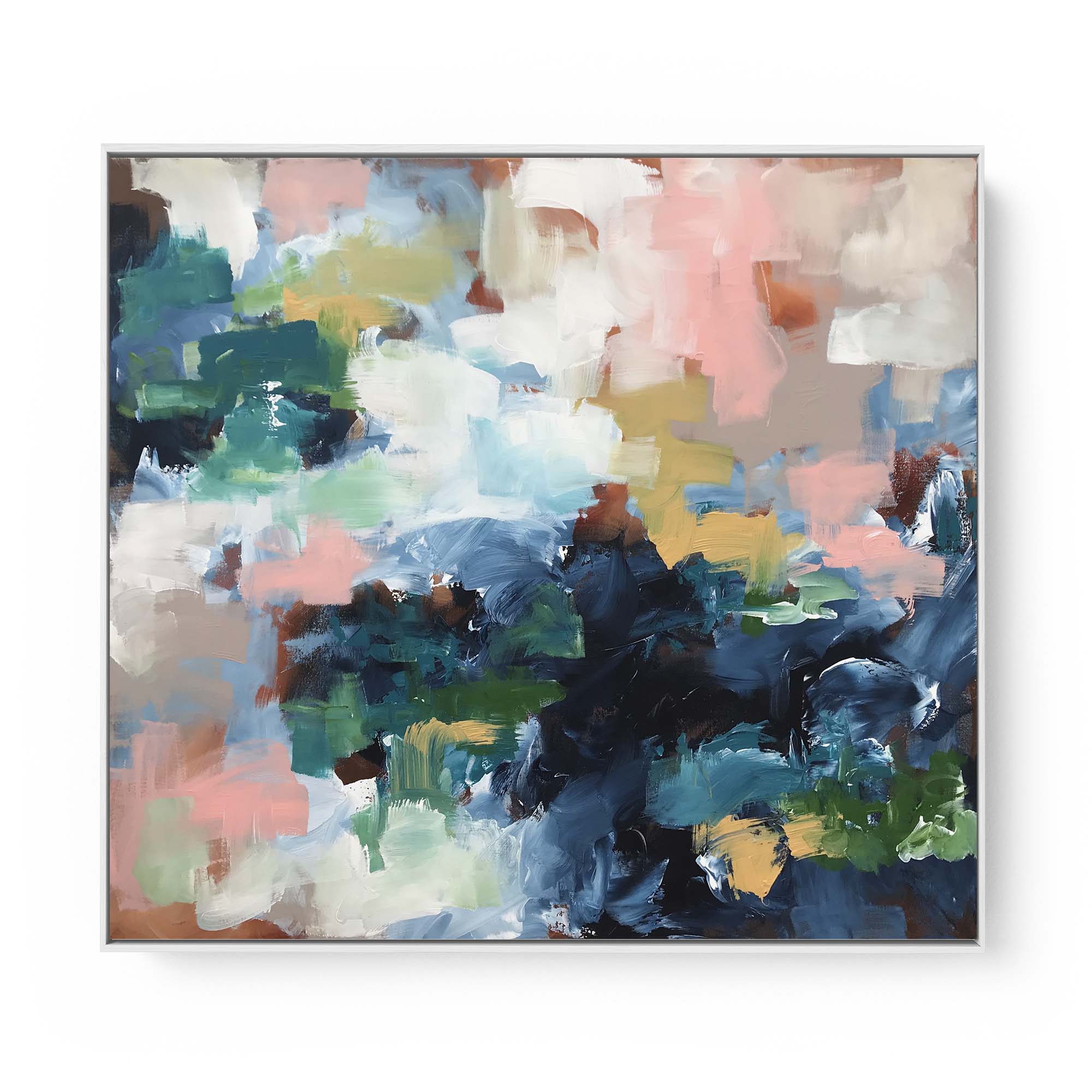 Adapting To The Unknown - 204x92 cm - Diptych Original Painting