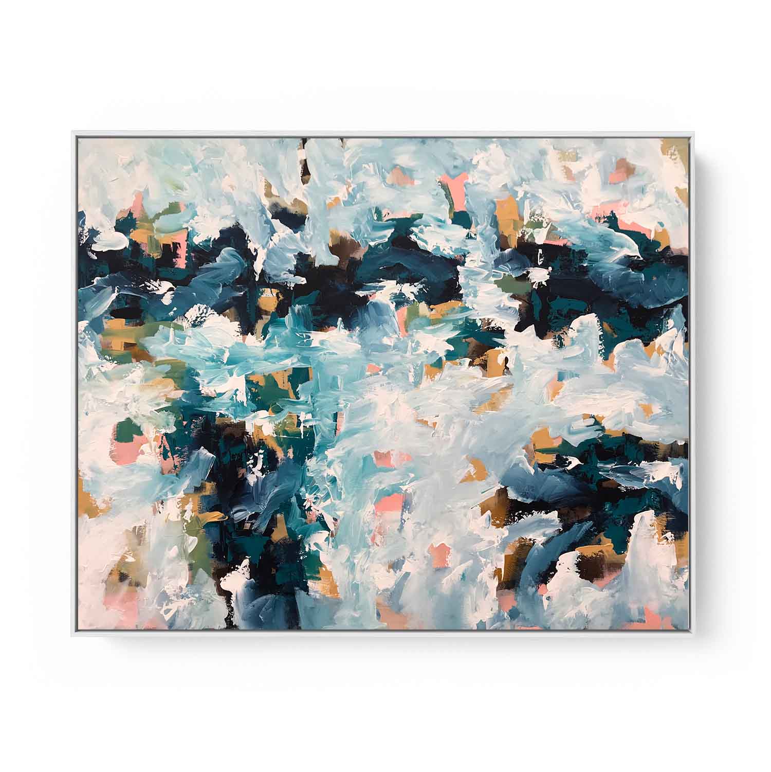 Crashing Waves - 152x122 cm - Original Painting