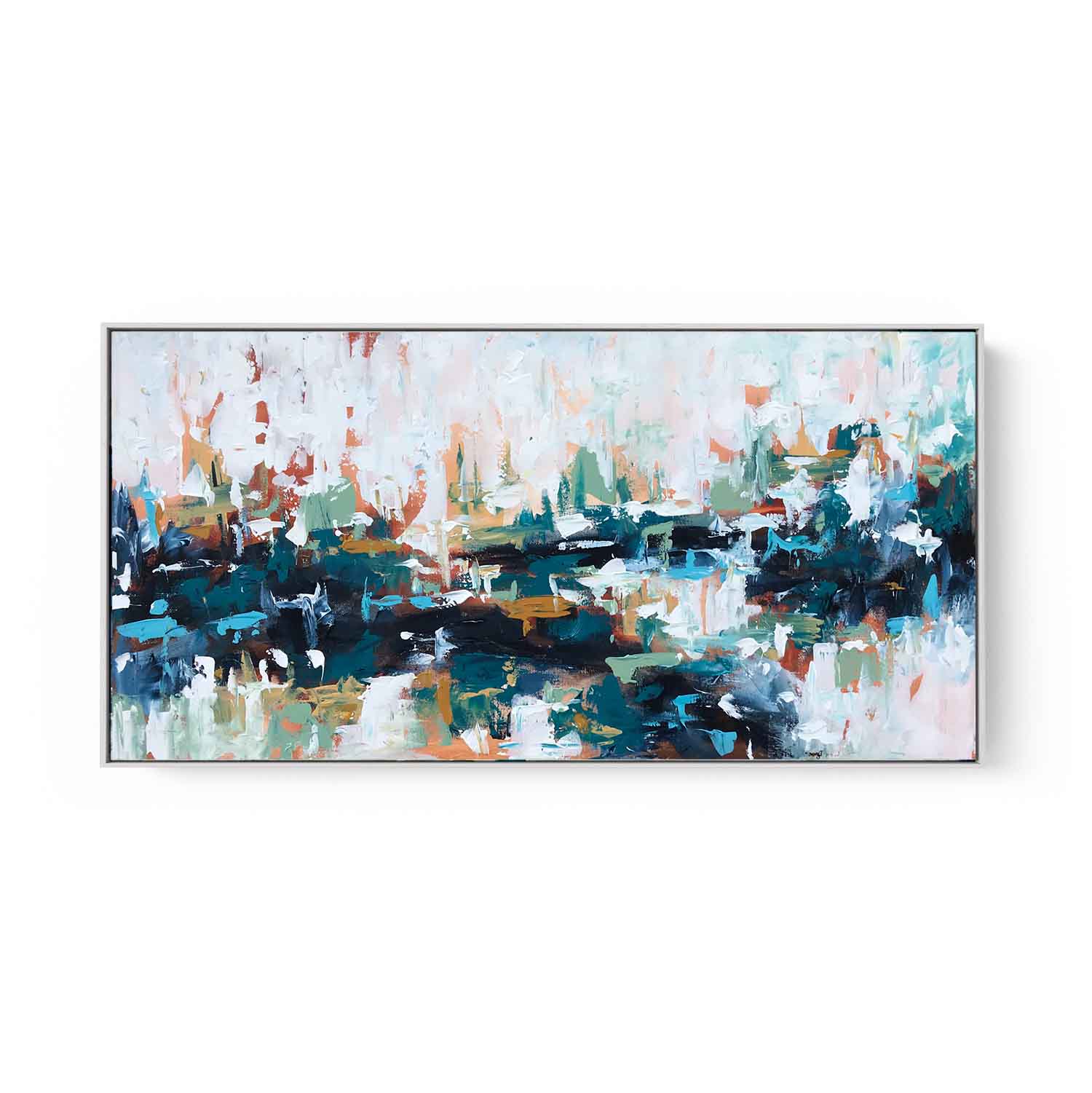 Just Passing By - 122x61 cm - Original Painting