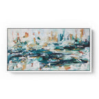 Navigating Through The Storm - 122x61 cm - Original Painting