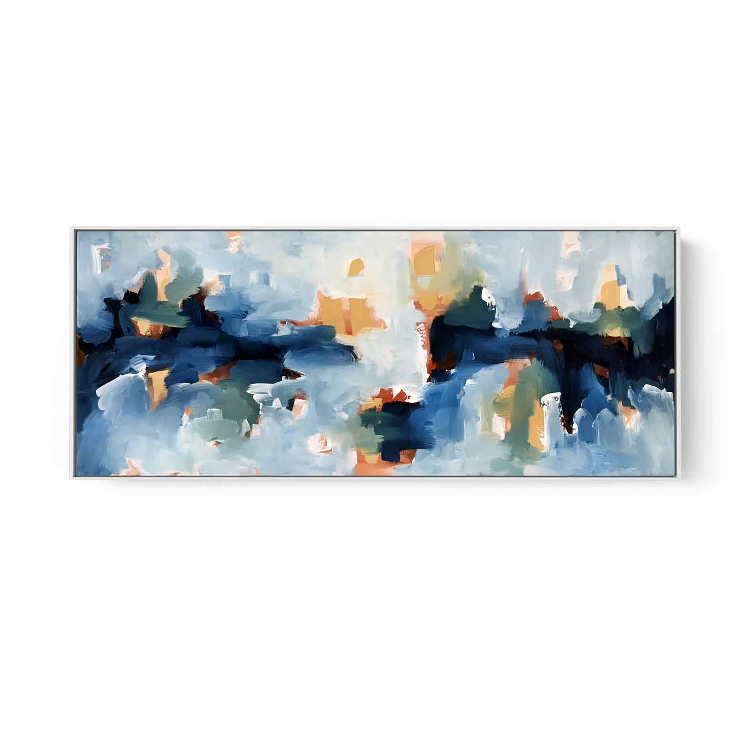 The Pier - 122x52 cm - Original Painting