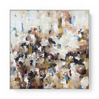Sunset 2 - 102x102 cm - Original Painting
