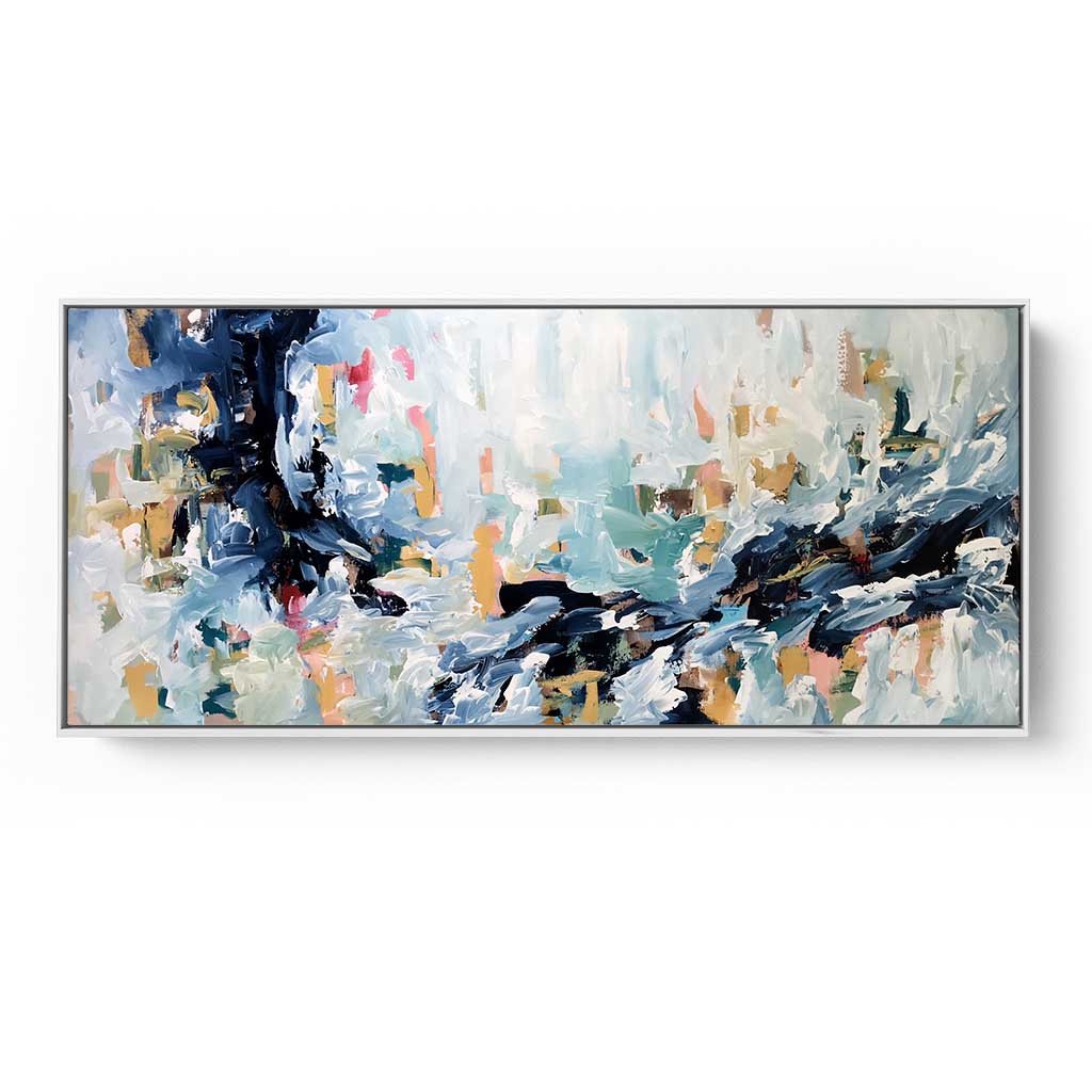 The Flow Of The River - 180x80 cm - Original Painting