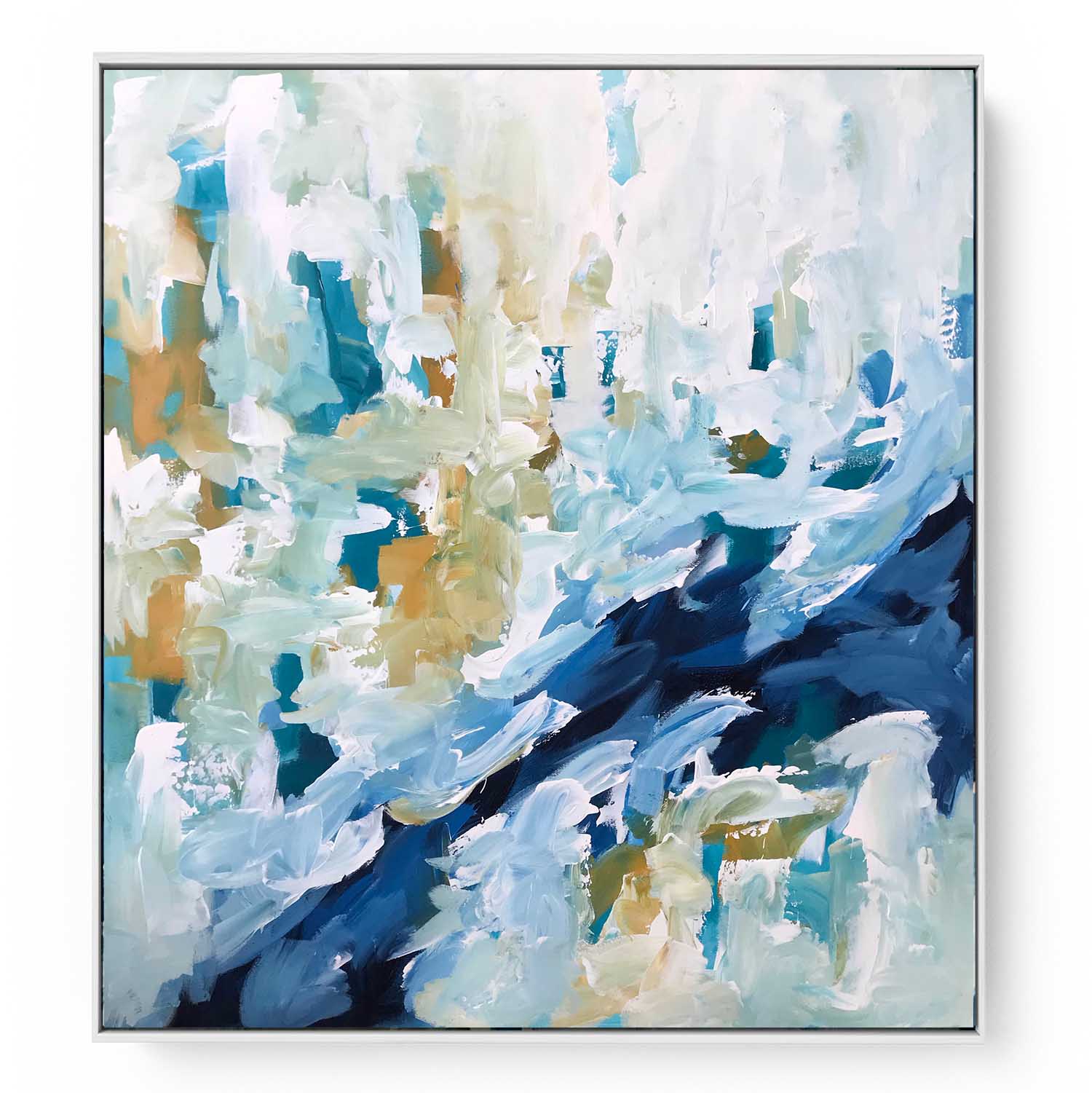 When The Moment Comes - 182x102 cm - Diptych Original Paintings