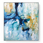 When The Moment Comes - 182x102 cm - Diptych Original Paintings