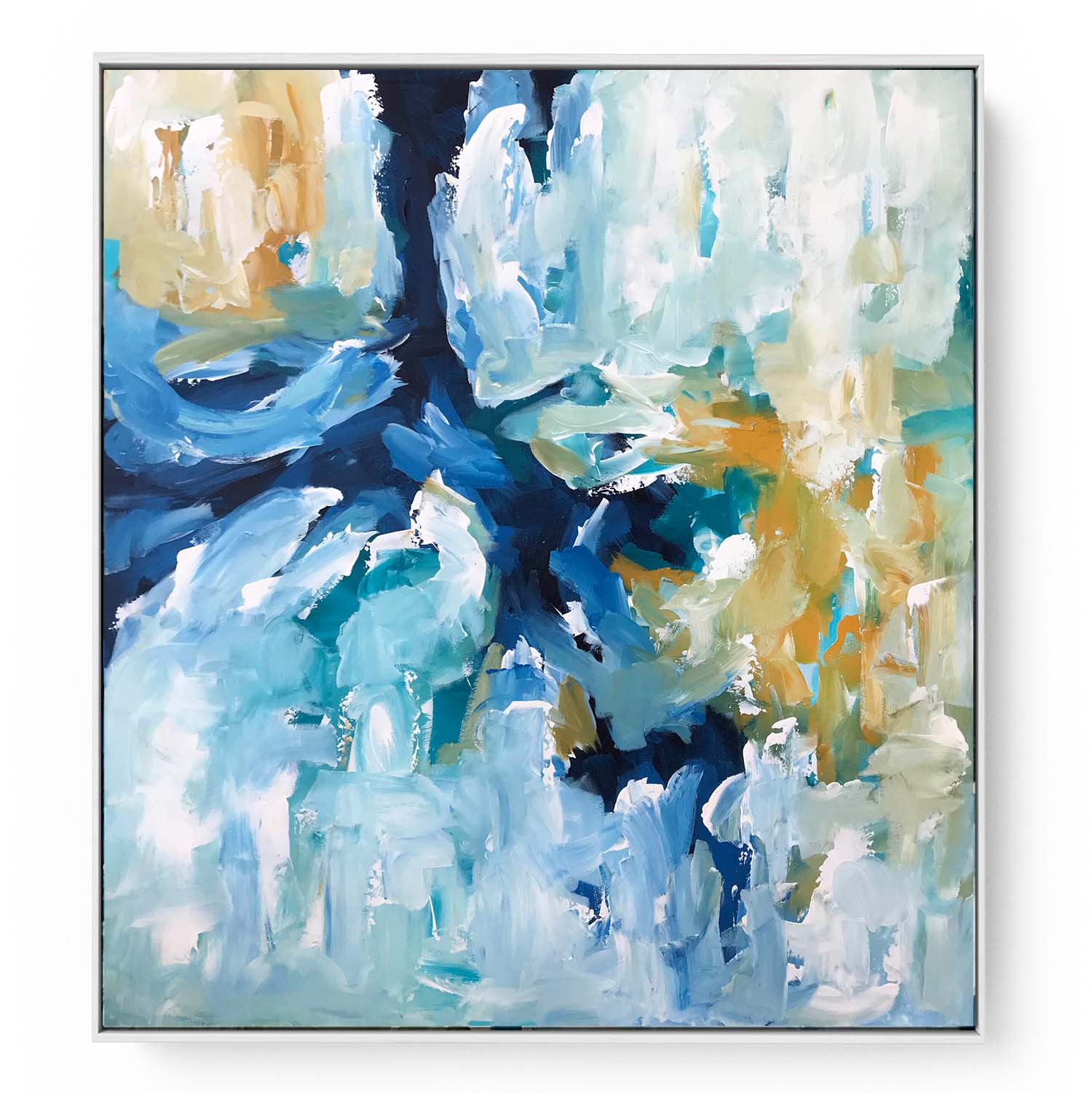 When The Moment Comes - 182x102 cm - Diptych Original Paintings