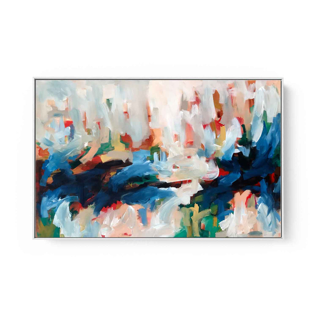 Autumn Leaves 3 - 117x76 cm - Original Painting