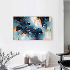 The Riverbank - 122x76 cm - Original Painting