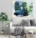 We Live Forever - 102x76 cm - Original Painting-OmarObaid.com