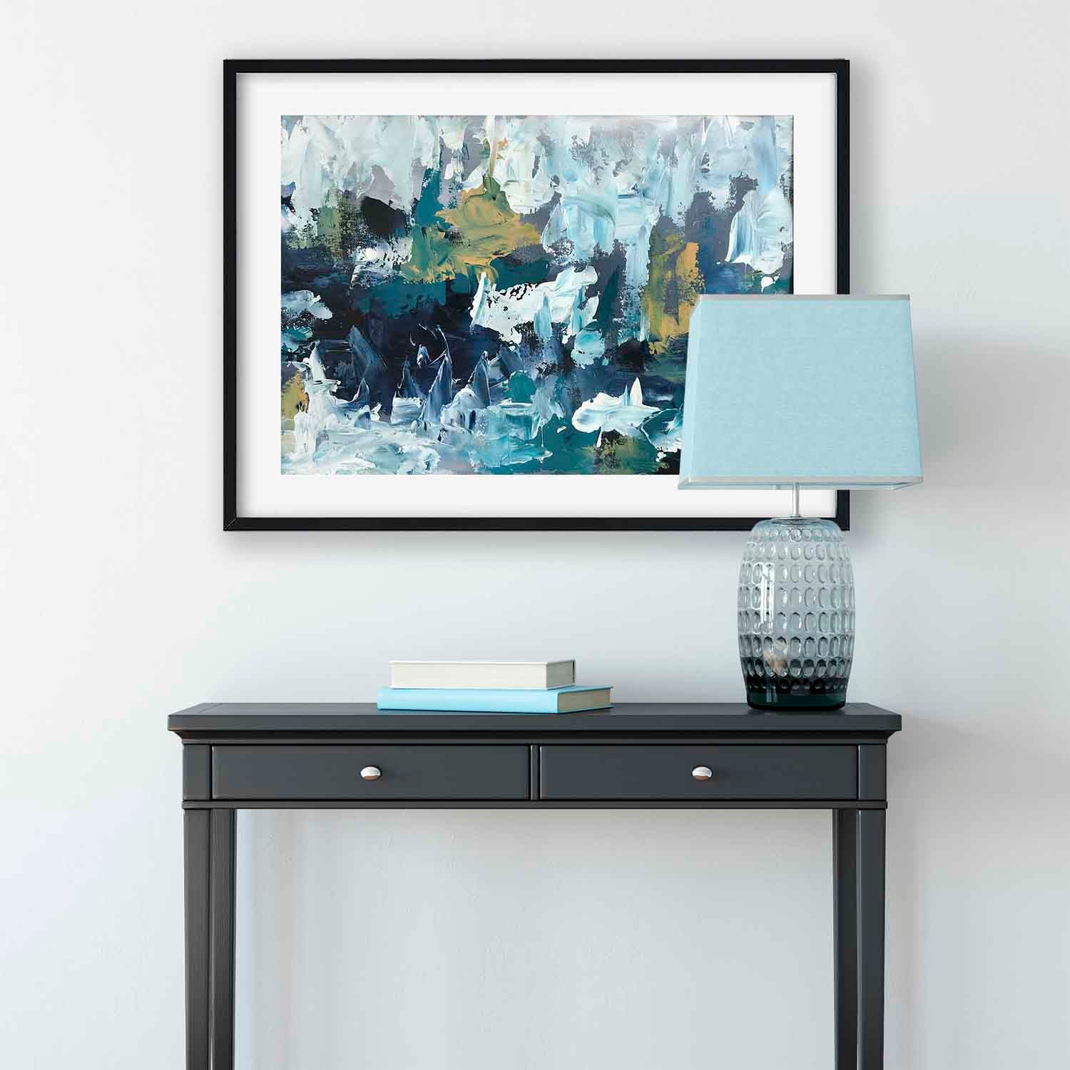 Dawn 4 - 74x53 cm - Framed Painting