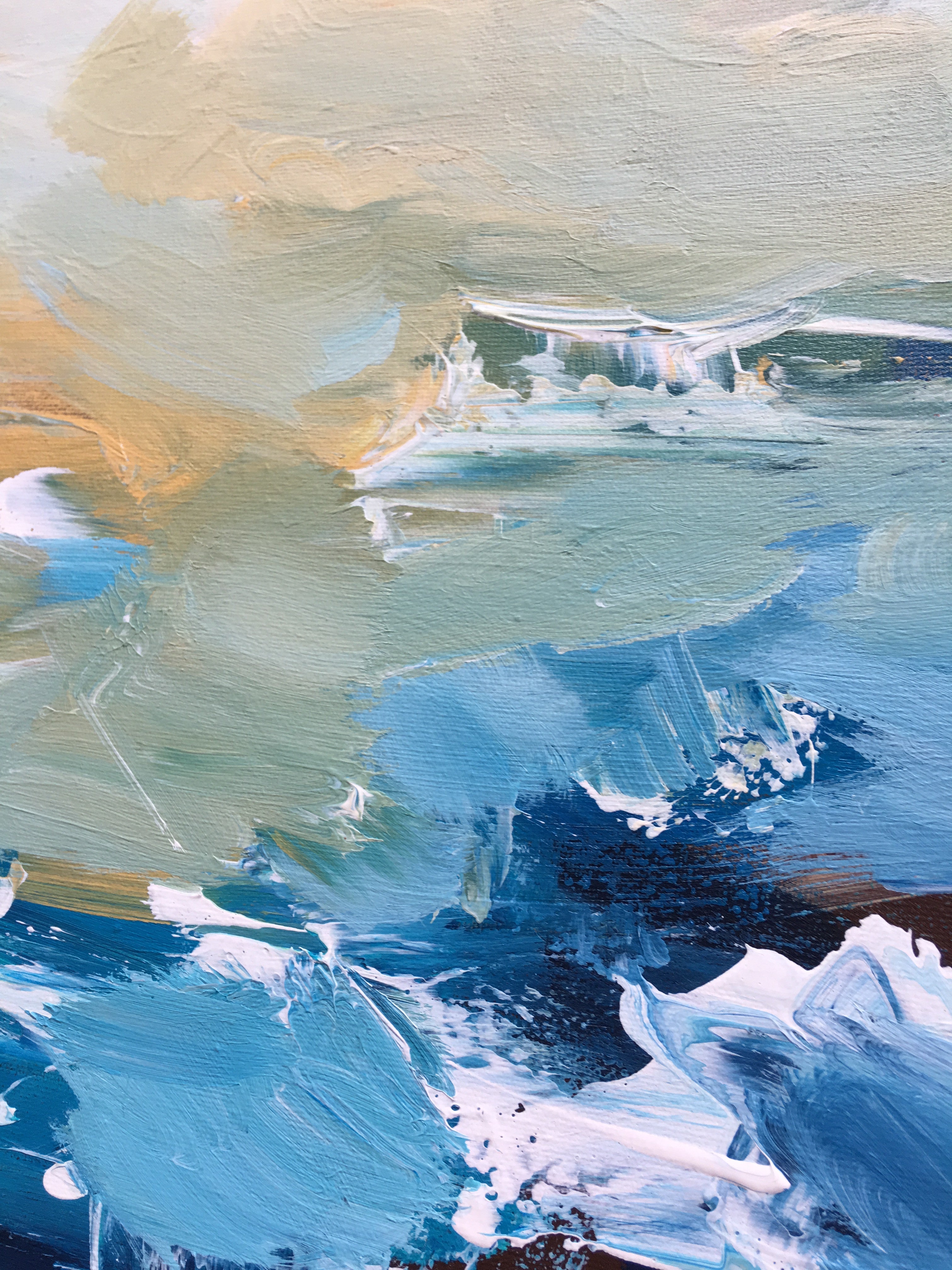 Delirious - 56x46 cm - Original Painting-OmarObaid.com