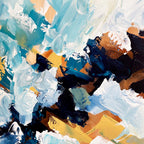 Across The Horizon - 152x76 cm - Original Painting