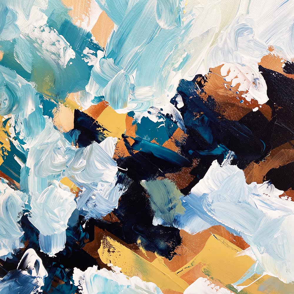 Across The Horizon - 152x76 cm - Original Painting