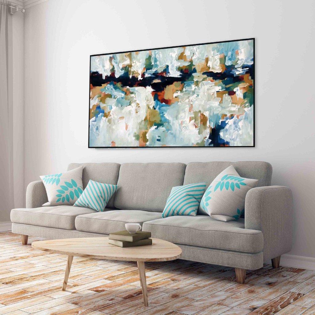 Hanging Gardens 4 - 152x90 cm - Original Painting