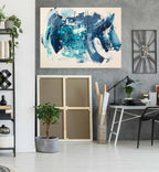 Impatient - 102x76 cm - Original Painting-OmarObaid.com