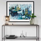 Dawn 4 - 74x53 cm - Framed Painting