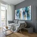 Exertion XI - 152x102 cm - Original Painting-OmarObaid.com