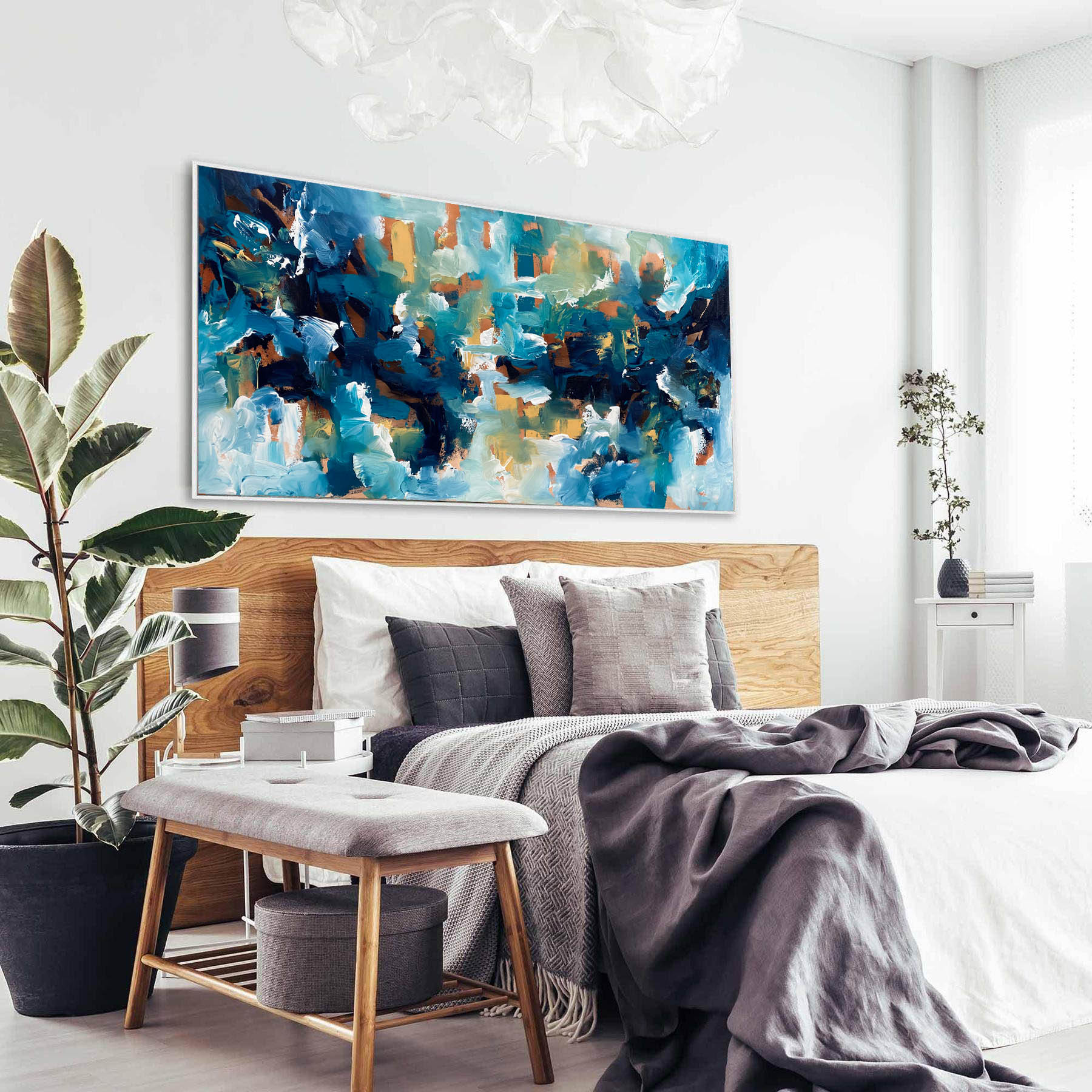 The Morning After 150x76cm Original Painting