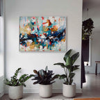 Ocean Of Memories 2 - 102x76 cm - Original Painting