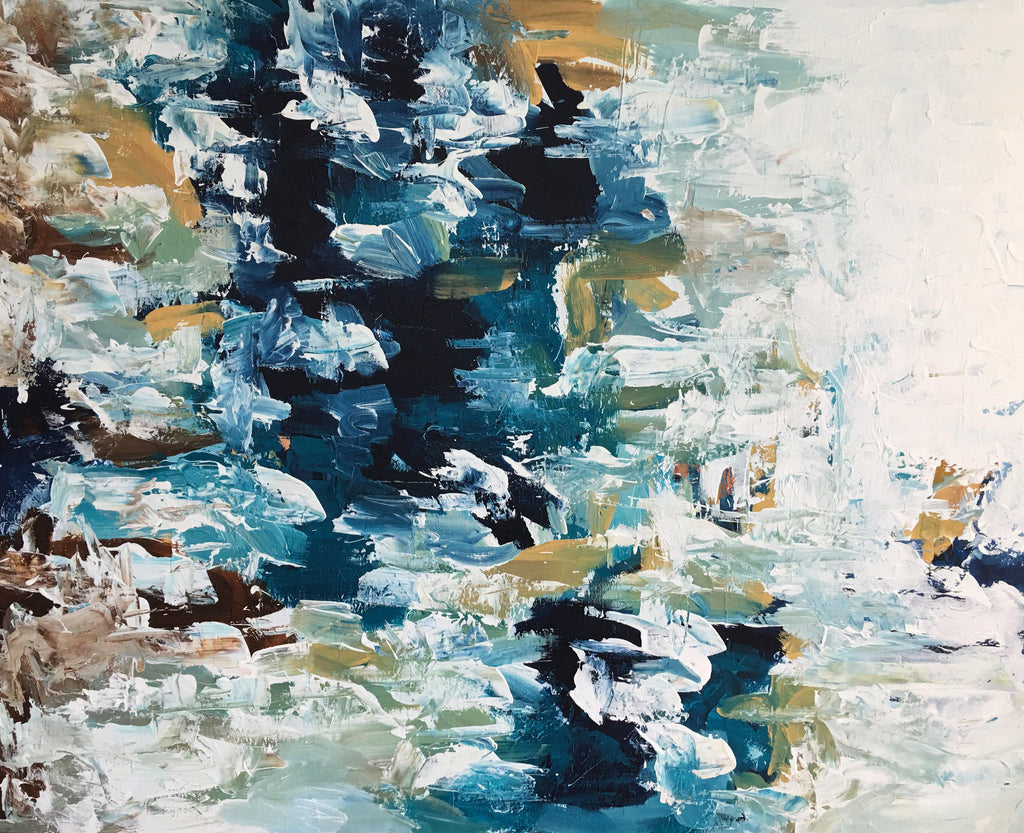 Atonement - 150x120 cm - Original Painting-OmarObaid.com