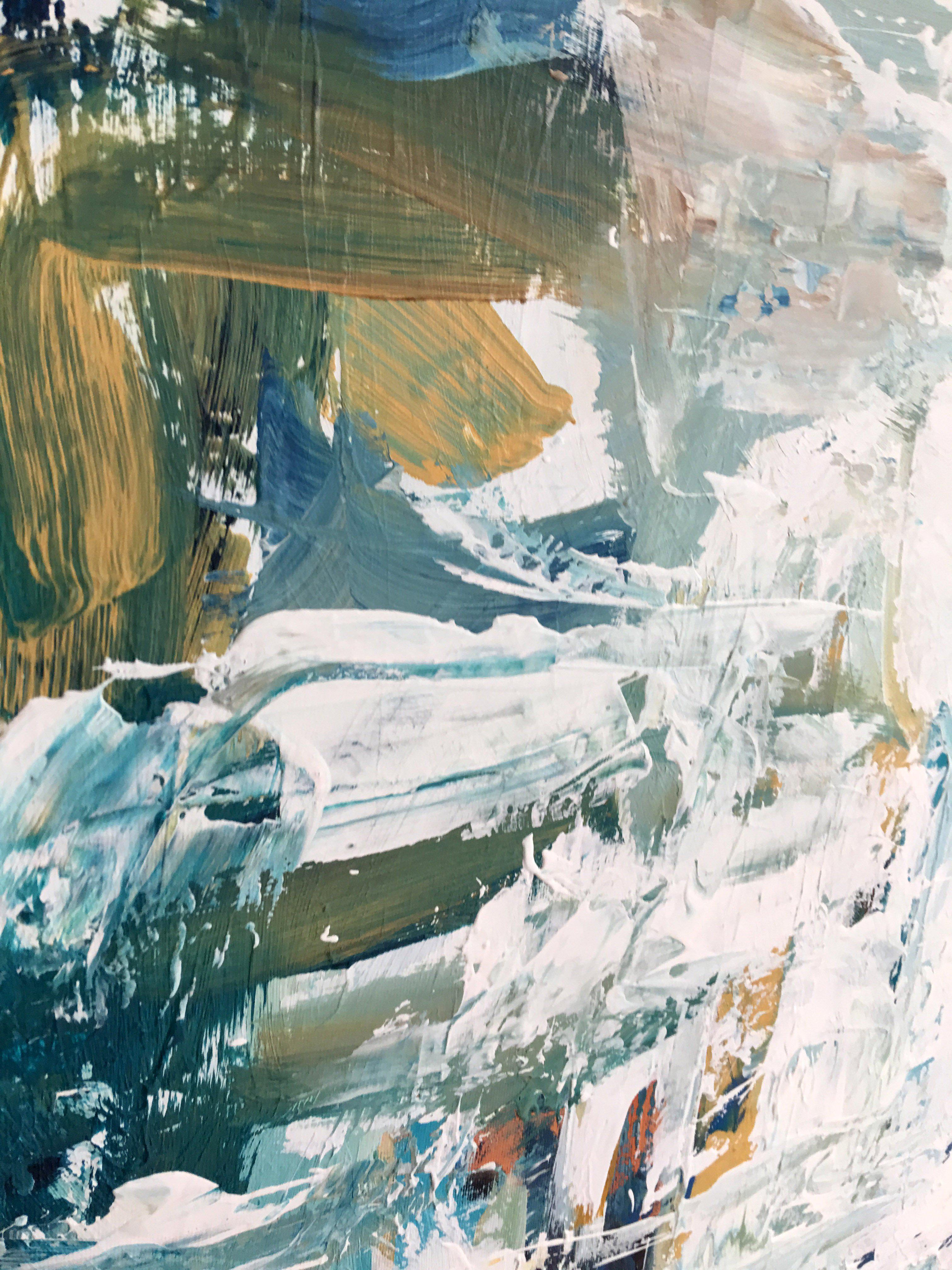 Atonement - 150x120 cm - Original Painting-OmarObaid.com