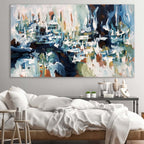 Epiphany 6 - 152x90 cm - Original Painting-OmarObaid.com
