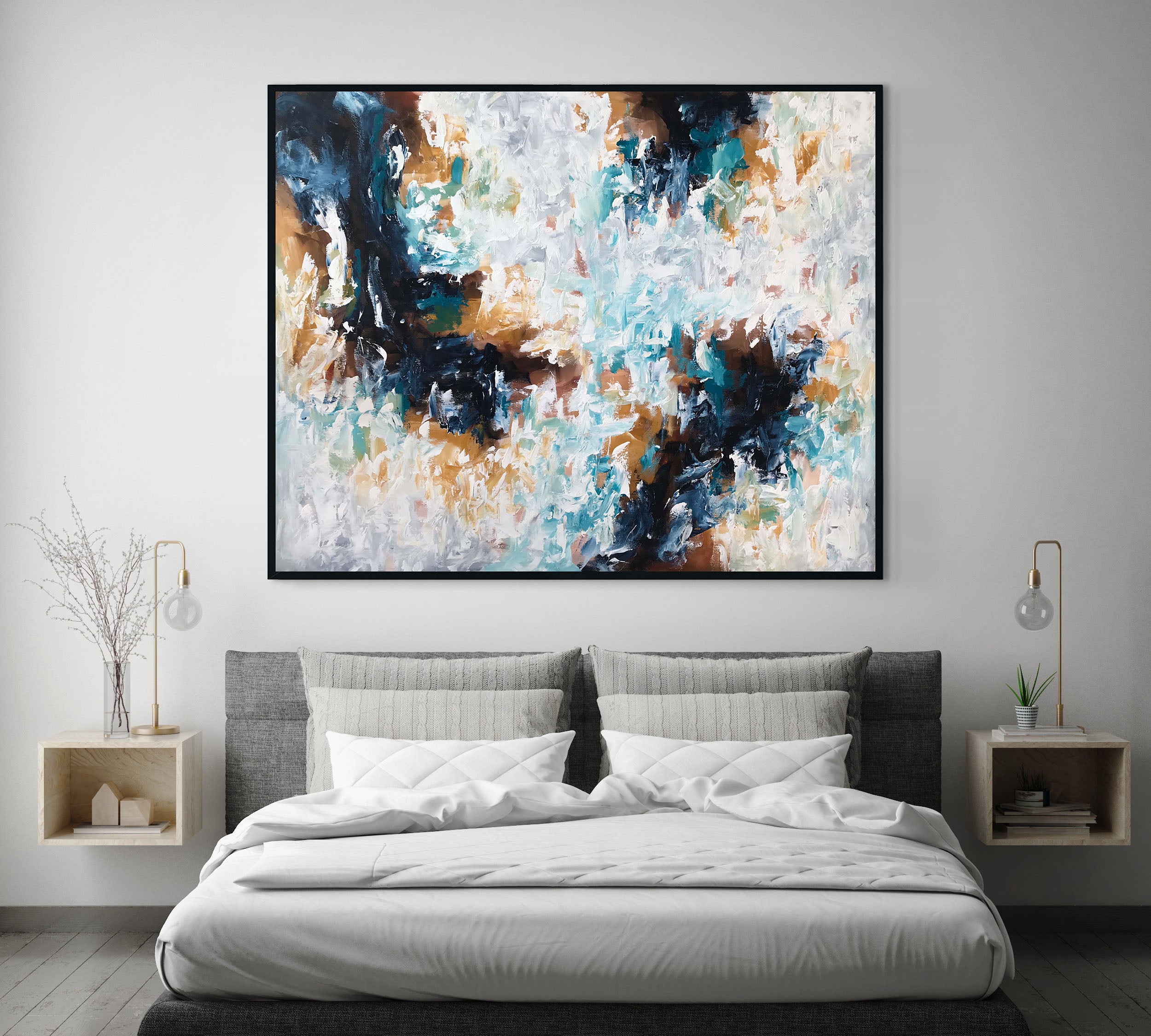 Dreaming 3 - 152x122 cm - Original Painting