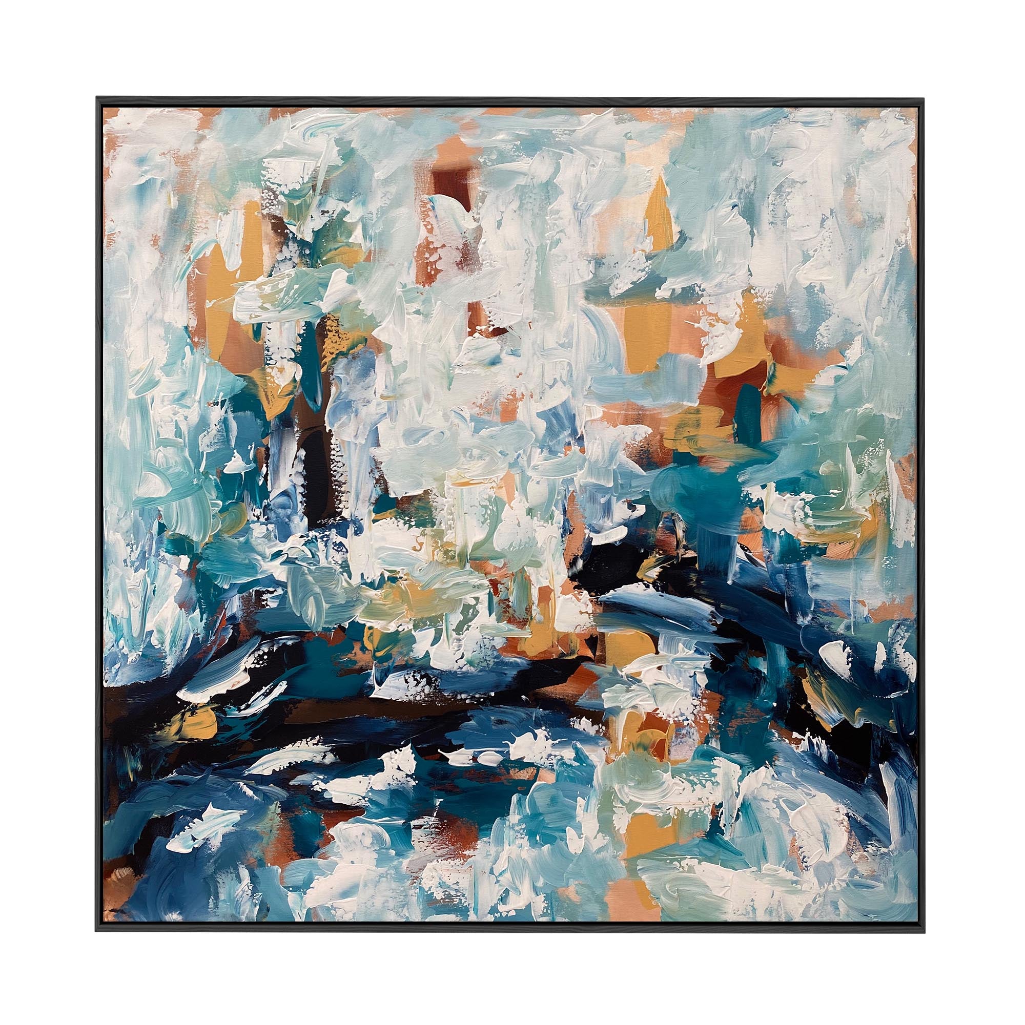 Breaking The Unknown - 102x102 cm - Original Painting