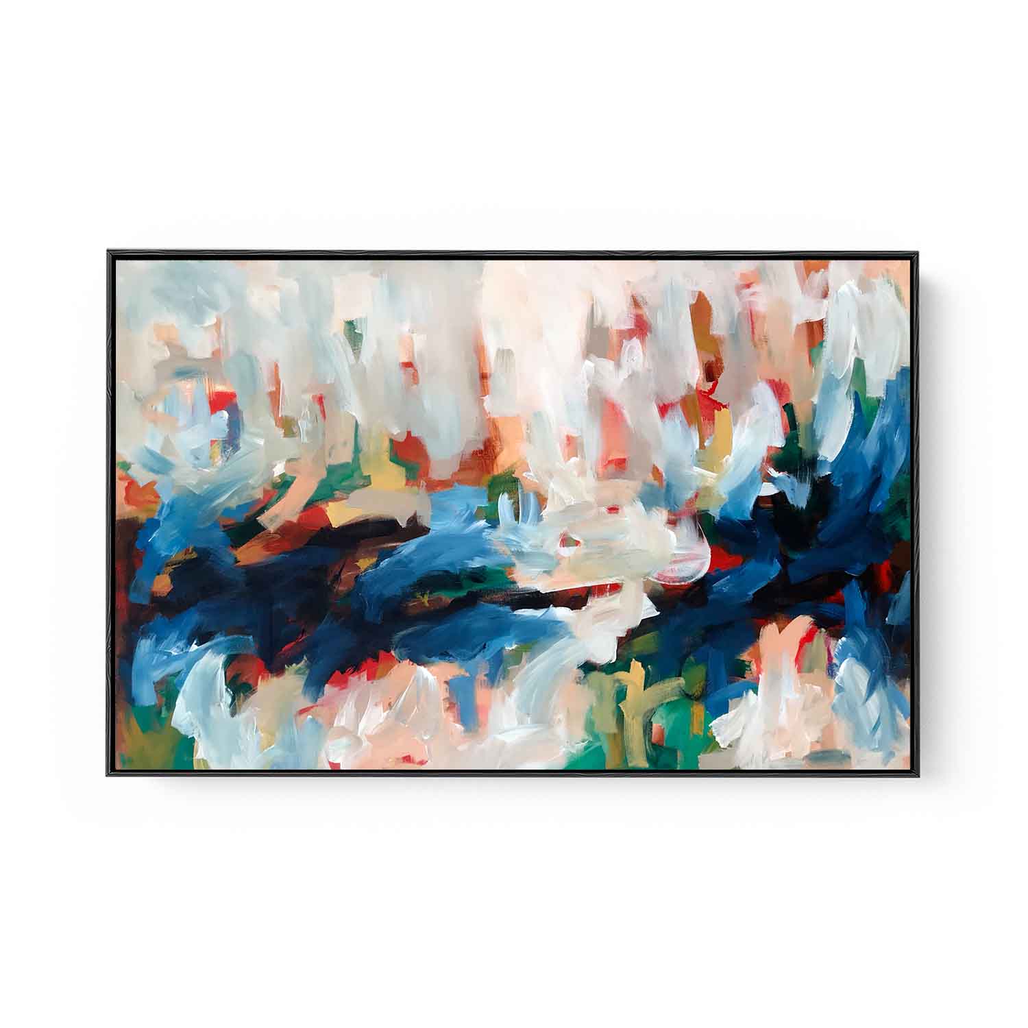 Autumn Leaves 3 - 117x76 cm - Original Painting