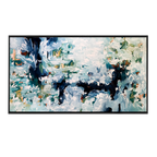Wandering By The Pond - 180x90 cm - Original Painting