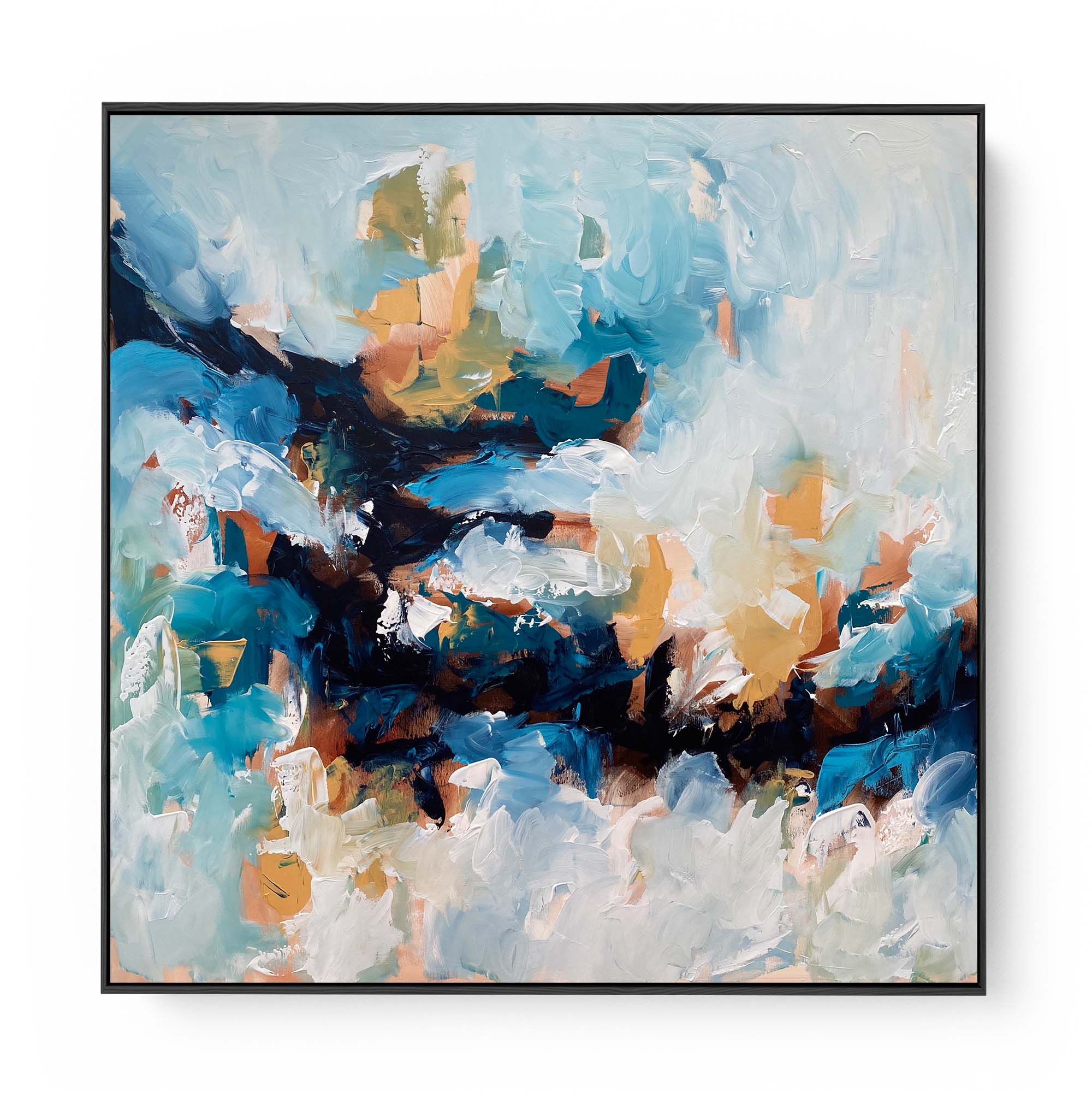 Colourful Memories - 102x102 cm - Original Painting