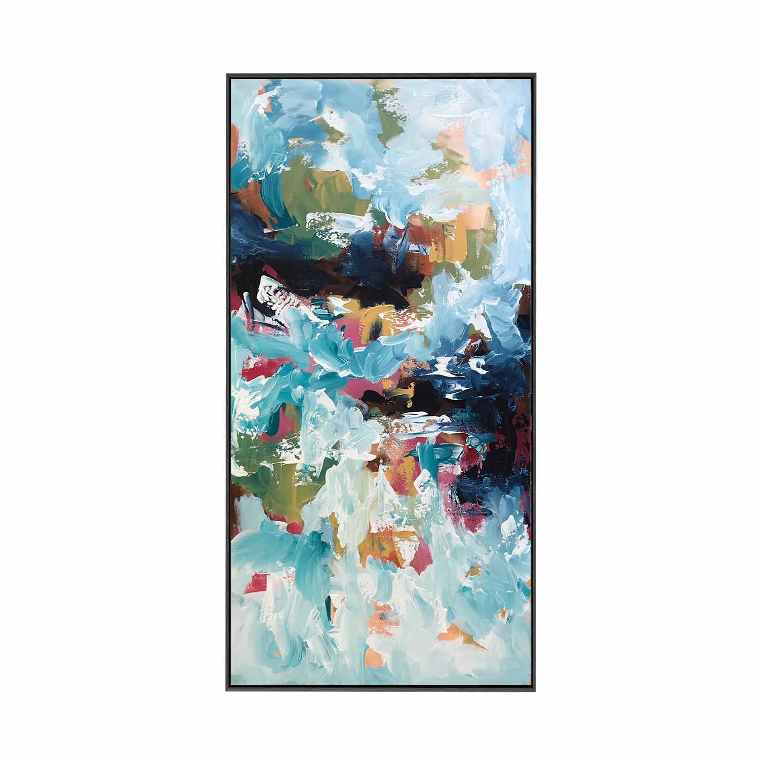 The Uncertain Path - 150x102 cm - Triptych Original Paintings