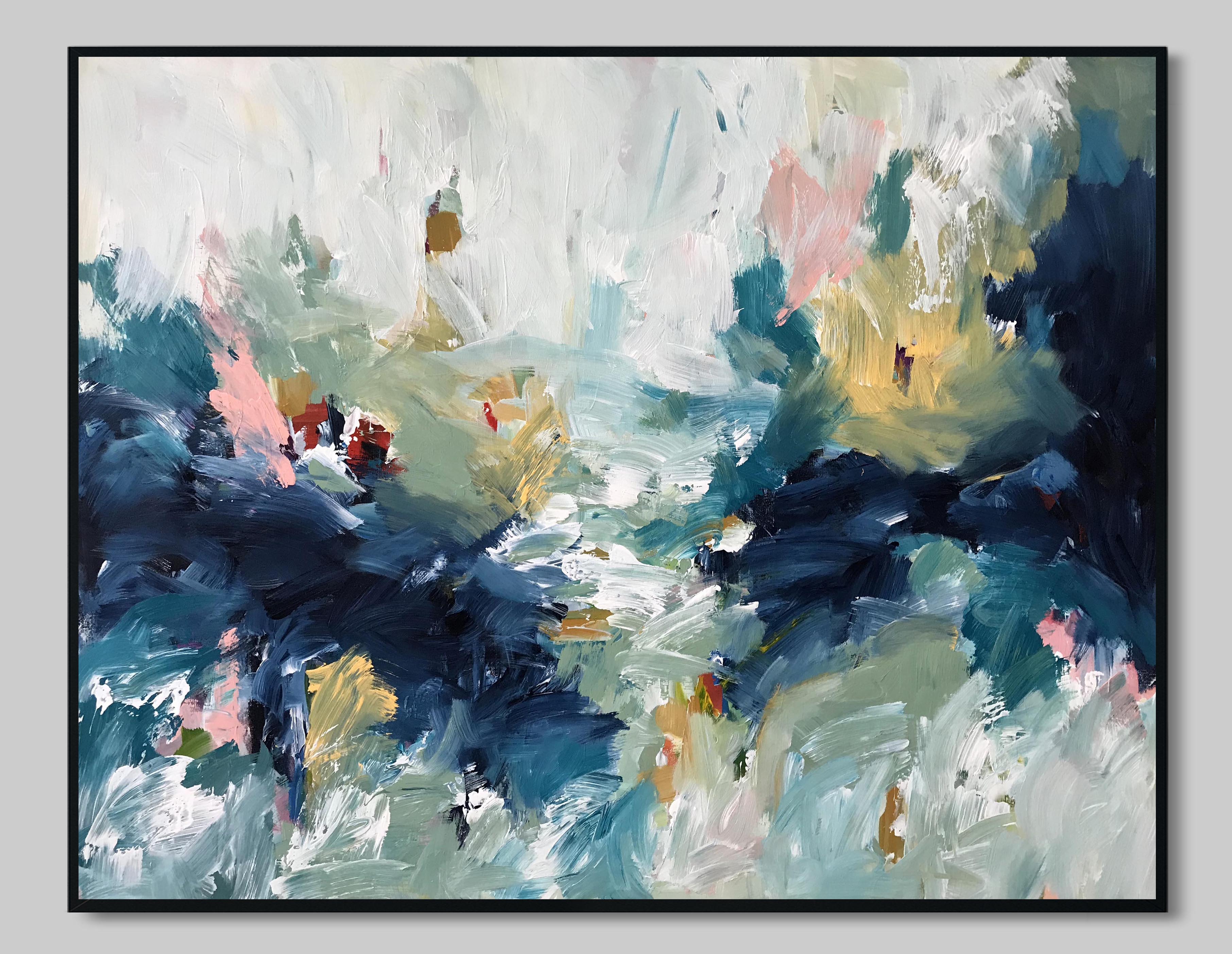 The Long Road - 117x92 cm - Original Painting